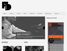 Tablet Screenshot of forwarddisco.com